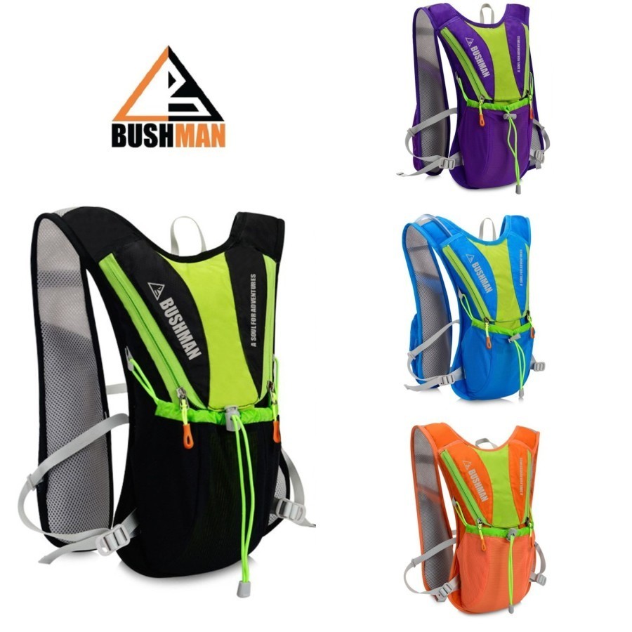 Jual Hydro Backpack Bushman Vest tas rompi punggung 5L for marathon ...
