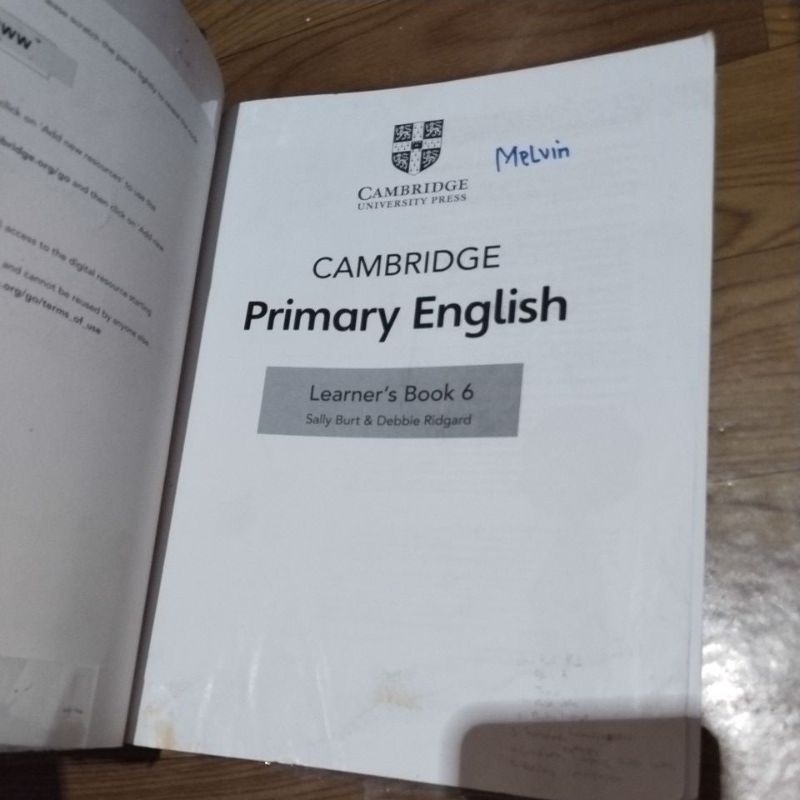 Jual Buku Cambridge Primary English Learner's Book 6 | Shopee Indonesia