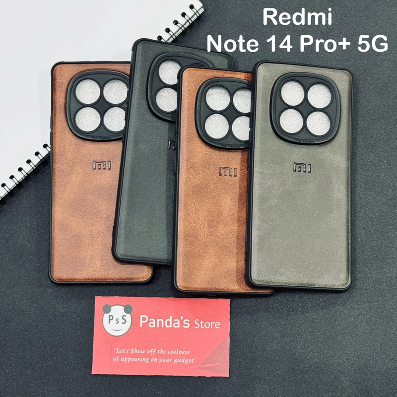 Jual Leather Case Redmi Note 14 Pro+ 5G Softcase Kulit Elegan Casing ...