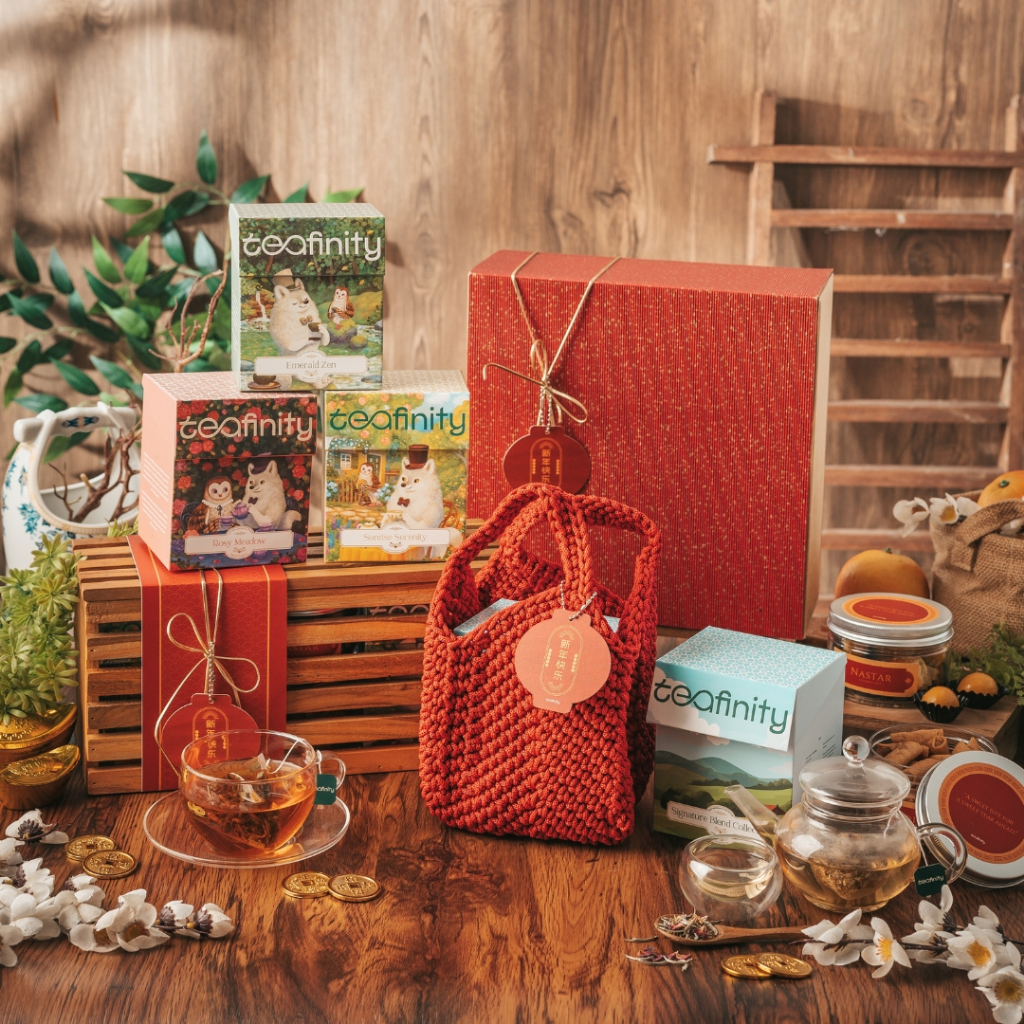 Jual Teafinity CNY Hampers Imlek Green Tea | Shopee Indonesia