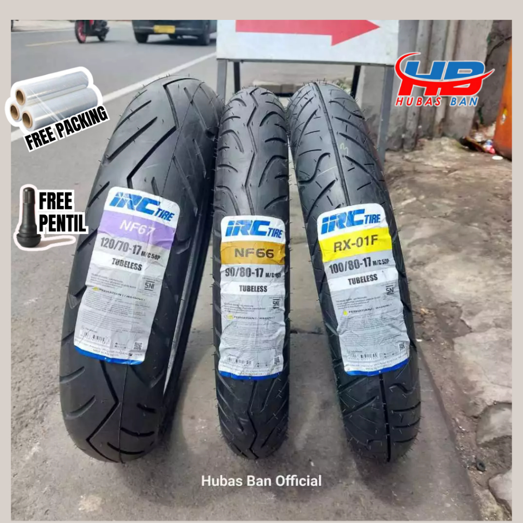 Jual Ban IRC Ring 17 Motor Sport Naked Moge Satria Sonic Vixion R15 CBR ...