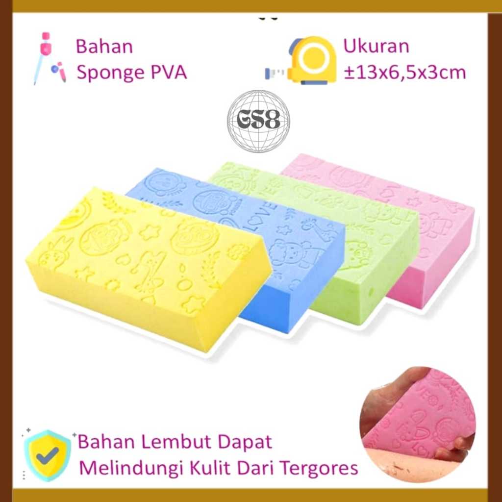 Jual (GS8) Sponge mandi//spons daki pengankat daki | Shopee Indonesia