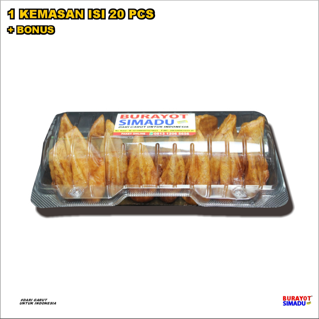 Jual Burayot Simadu original isi 17 oleh oleh khas Garut asli jajanan ...
