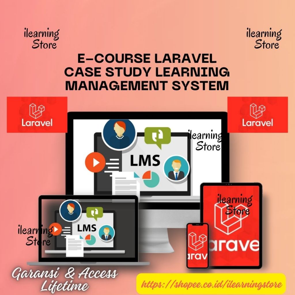 Jual [EC108] E-Course Laravel 11 Case Study Pembuatan Web Learning ...