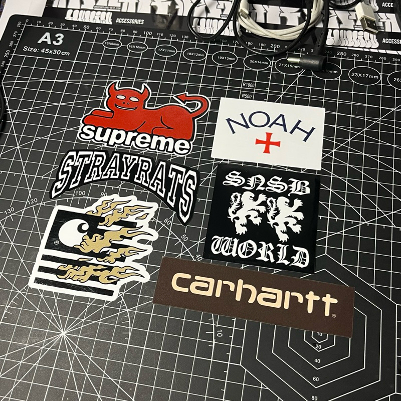 Jual STIKER KALCER STICKERPACK BRAND | SUPR3M3 CARH4RT NOAH SNSB ...