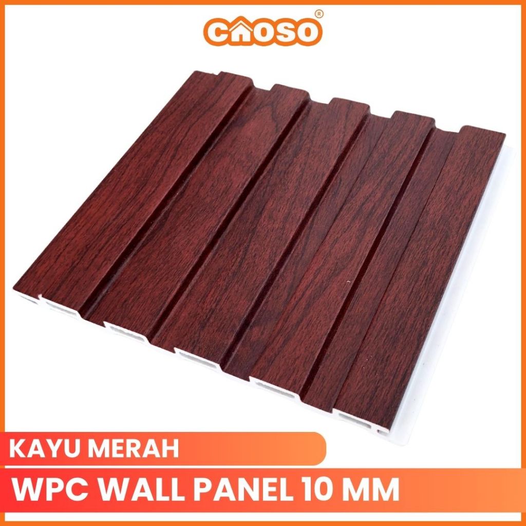 Jual Wpc Wall Panel Kayu Merah 3 Meter 300cm | Wallpanel Pvc Dinding ...