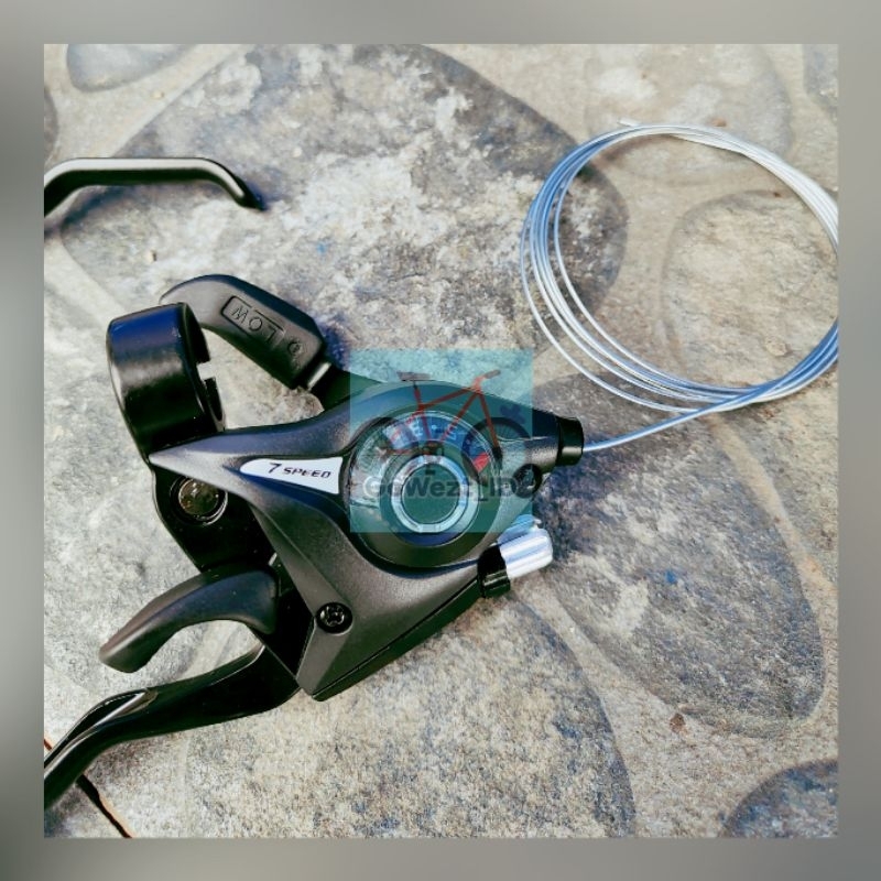 Jual Shifter Operan Gigi Sepeda 3 x 7 Speed Exotic Sepasang Lipat MTB ...