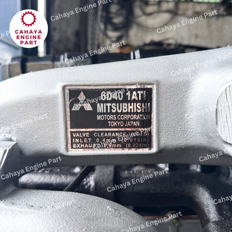 Jual MESIN MITSUBISHI 6D40 TURBO JEPANG | Shopee Indonesia