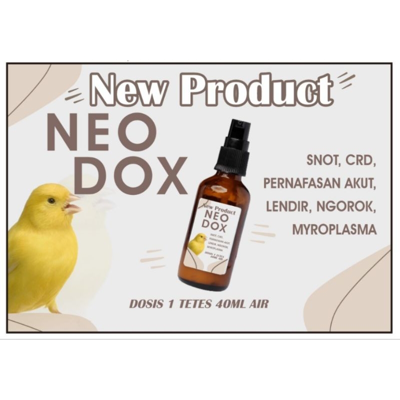 Jual NEODOX Obat Pernafasan Burung Akut isi 10ml | Shopee Indonesia