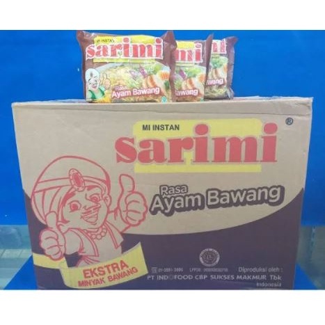 Jual Mie instan Sarimi rasa ayam bawang 1 karton isi 40 pcs | Shopee ...
