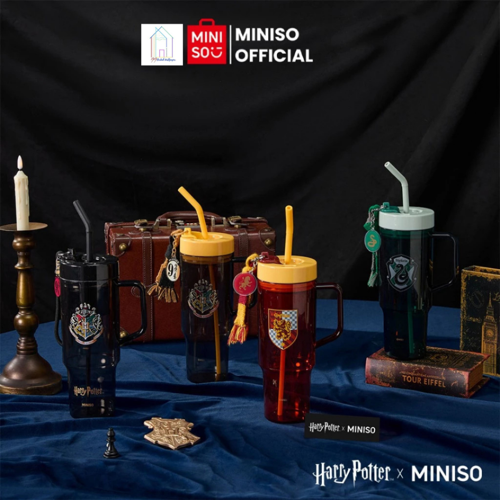 Jual OFFICIAL Miniso X Harry Potter 1.25L Tumbler Botol Minum Plastik ...