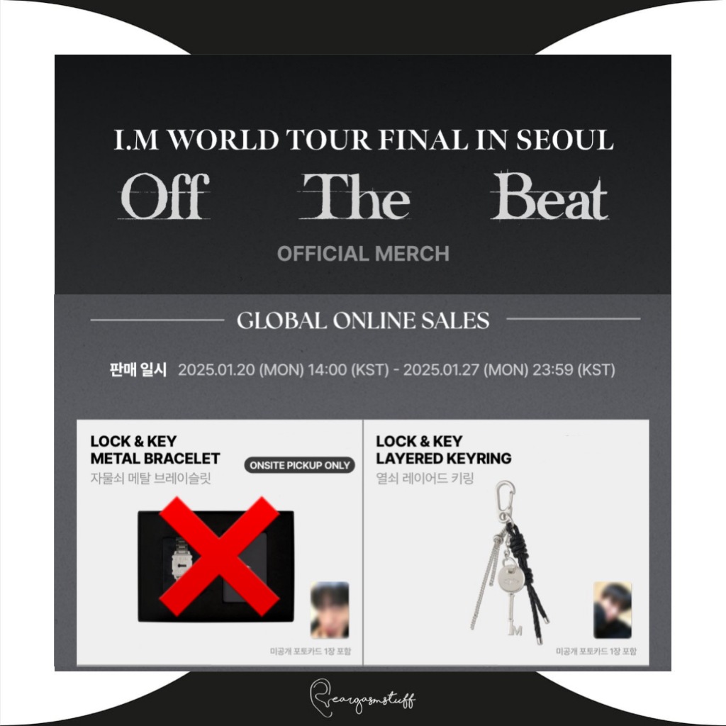 Jual I.M MONSTA X / IM CHANGKYUN WORLD TOUR OFF THE BEAT FINAL IN SEOUL ...