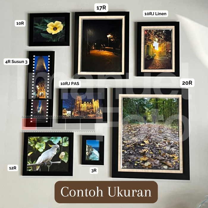 Jual Paket Cetak Bingkai Foto Kolase Print Photo Frame Collage Instamix ...