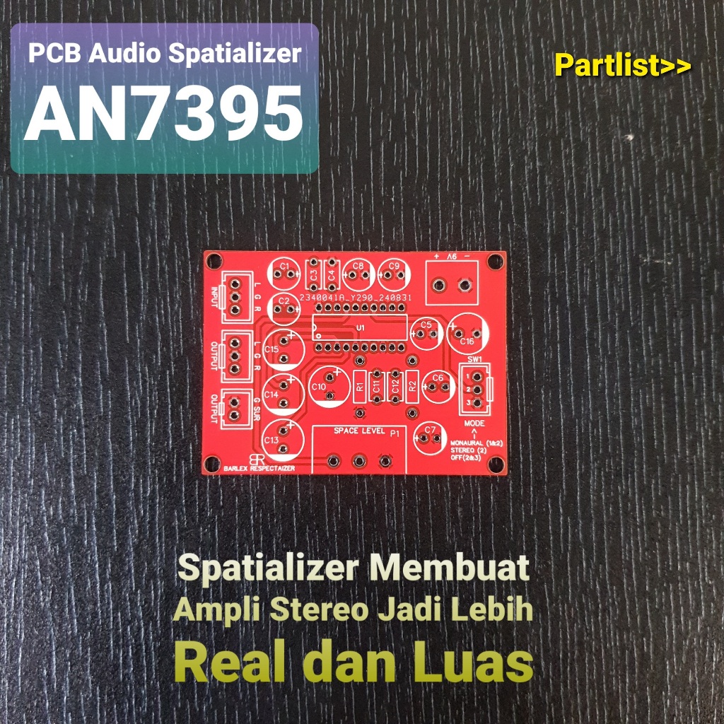 Jual PCB audio spatializer AN7395K | Shopee Indonesia