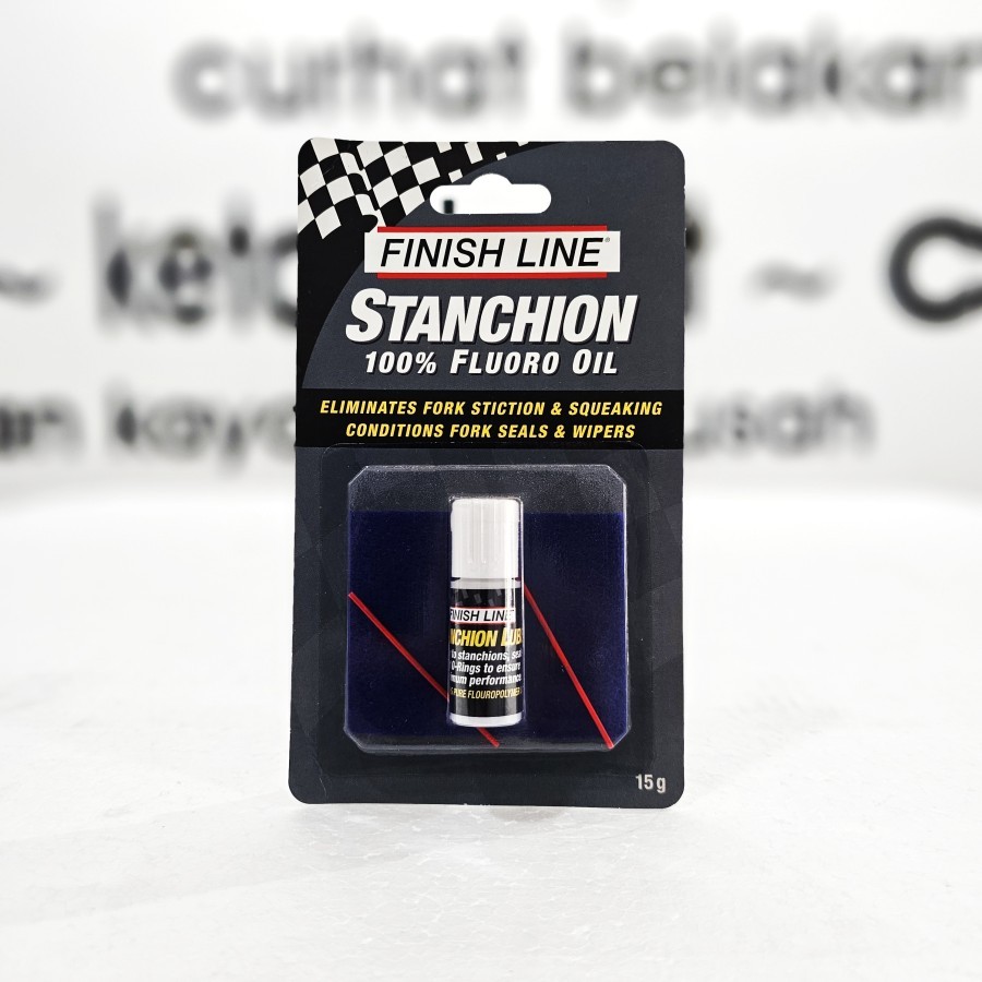 Huile Lubrifiante Finish Line Stanchion Lube – 15 G, Pour Fourches, Joints Toriques Et Rayons, Sans Solvant