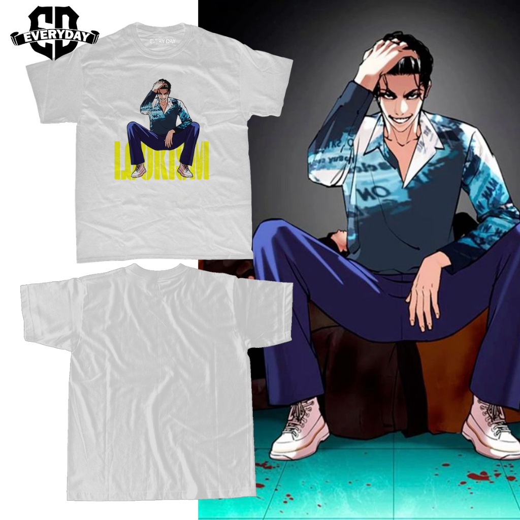 Jual Tshirt Lookism Manhwa Kaos Cotton Combed 24s | Shopee Indonesia
