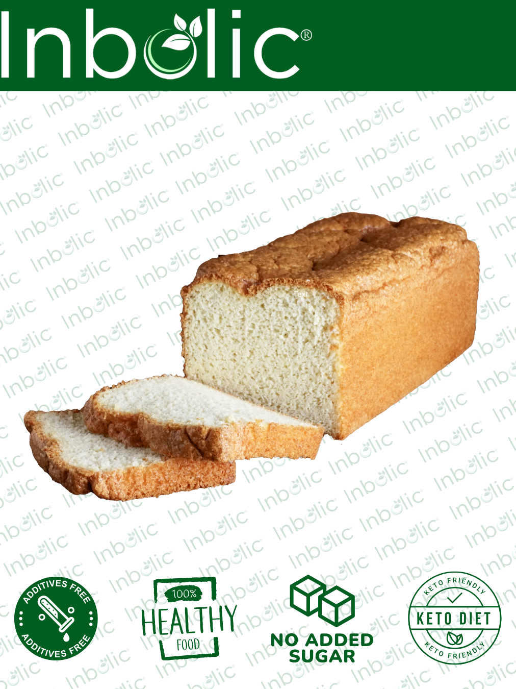Jual Inbolic Low Carb Almond Bread | Roti Almond Rendah Karbohidrat ...