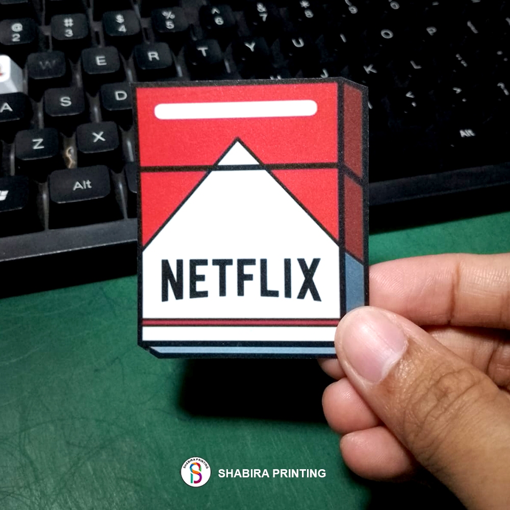 Jual Stiker Netflix Box Tahan Air Waterproof Anti Gores Bahan Vinil ...