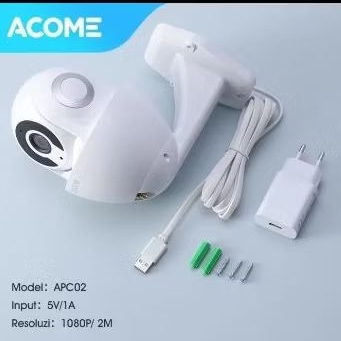 Jual ACOME APC02 Smart Wifi PTZ 3MP Outdoor Camera Tahan Air | Shopee ...
