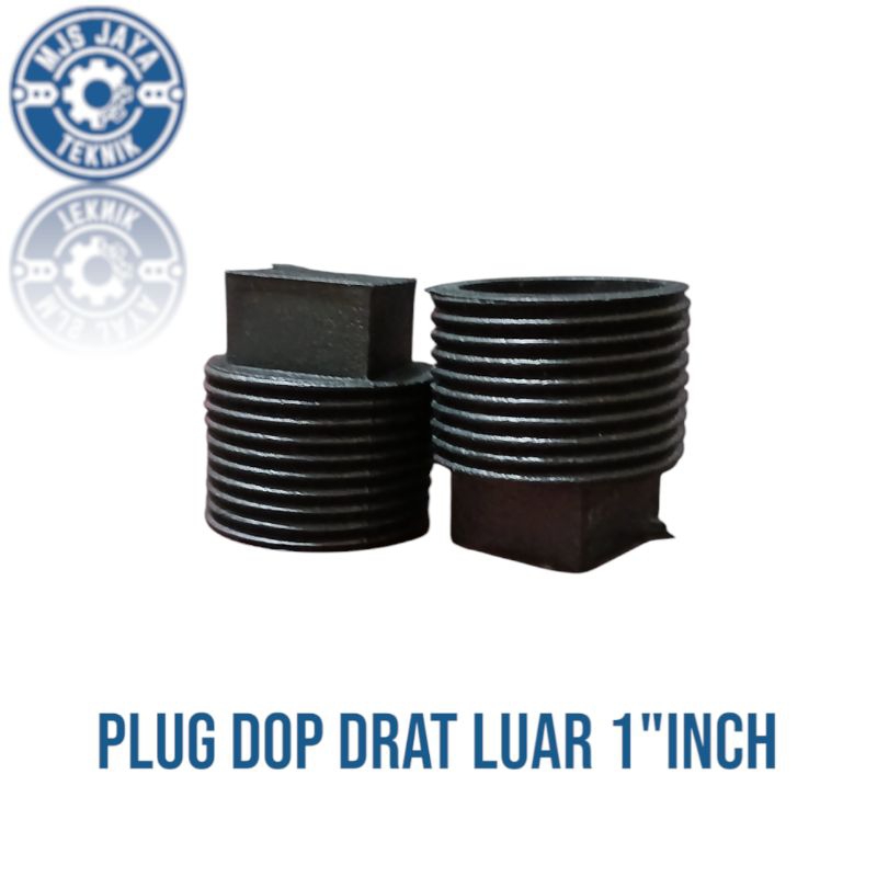 Jual plug tutup pancingan dop drat luar pompa air pvc 1
