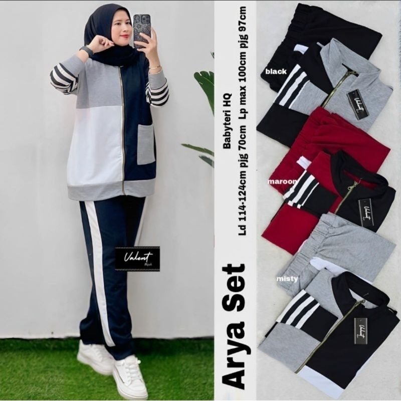 Jual ARYA SET /SET FASHION MUSLIM | Shopee Indonesia