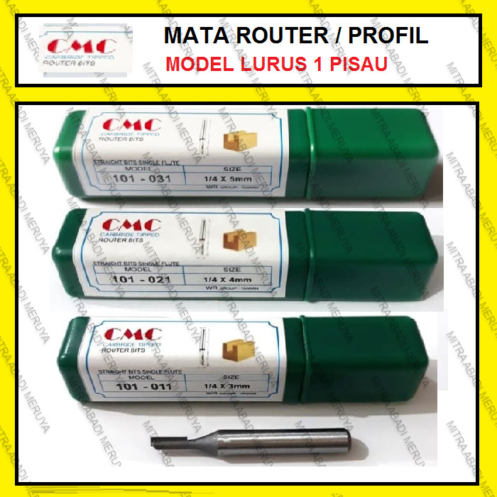 Jual Mata Profil Lurus Router Bit Router HPL Mata Router CMC 101 - 011 ...