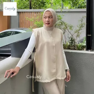 CASUALY - Irene Vest Panjang Wanita Korean Style