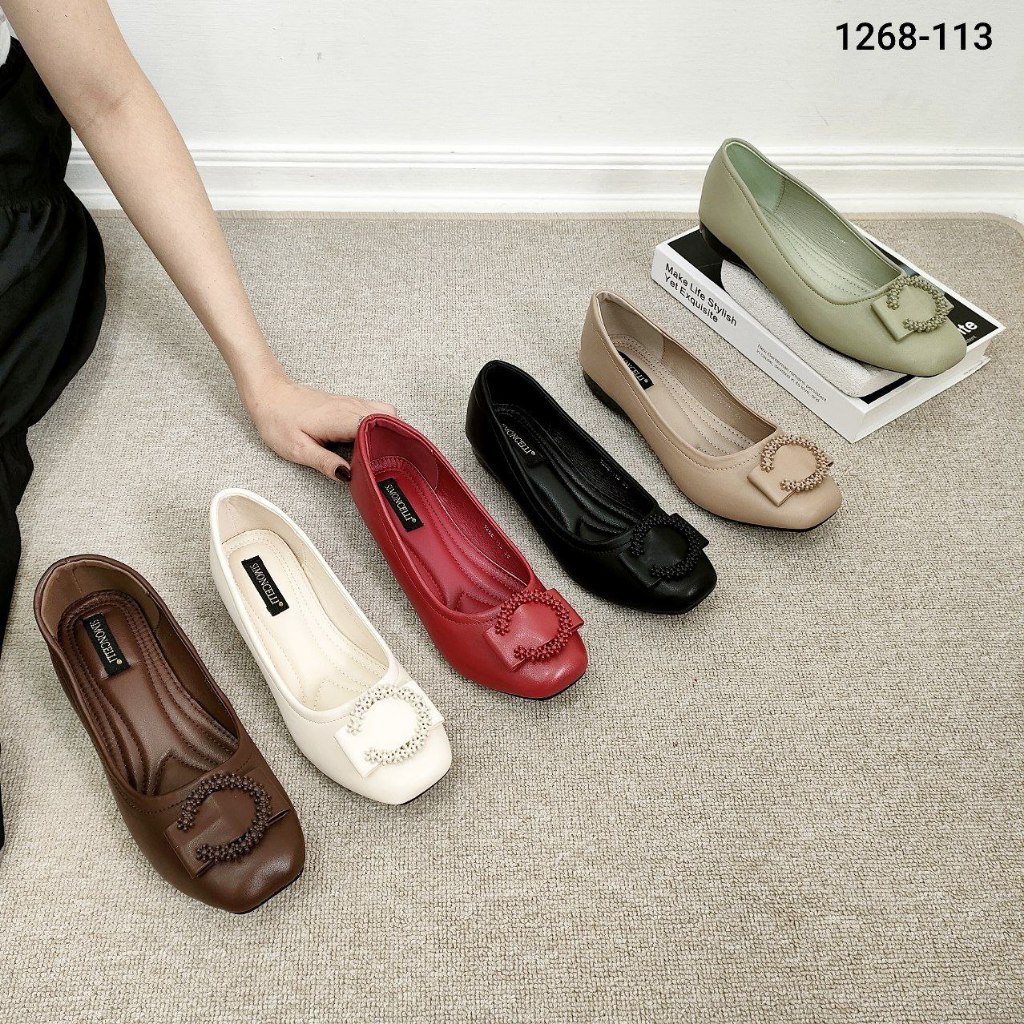 Jual Simoncelli Sepatu Big Size 41-44 & Small Size 36-40 Flatshoes ...