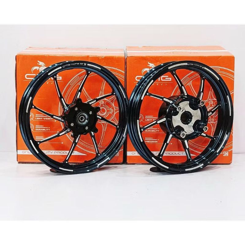 Jual VELG RACING CMG AK888/ MG801 MODEL HYPERTECH PRO RX8 CNC RING 14 x ...