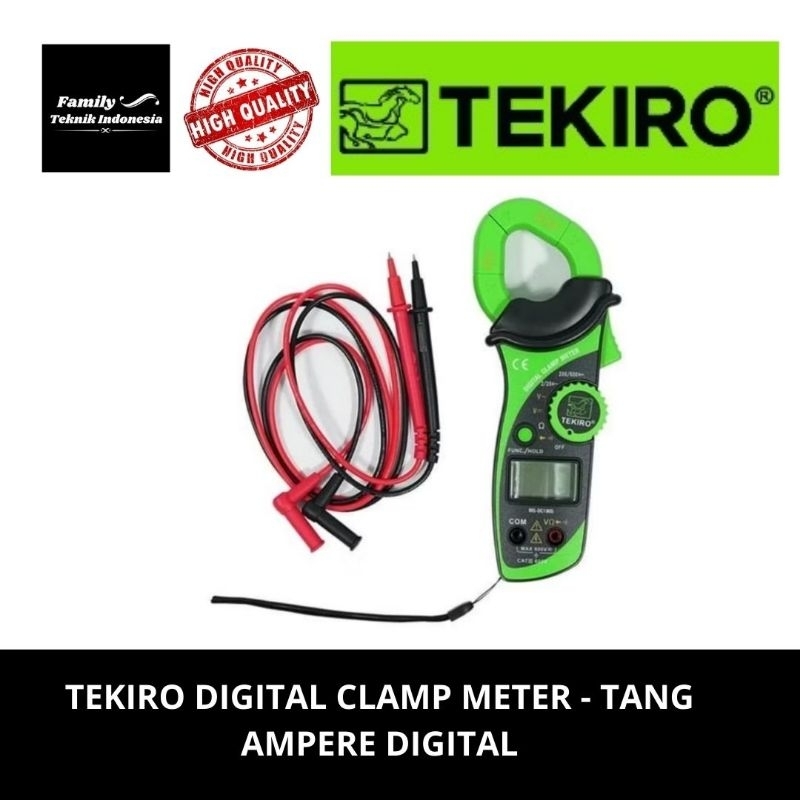 Jual Tekiro/ Ryu DIGITAL CLAMP METER DC-1905 (100% Asli Original ...