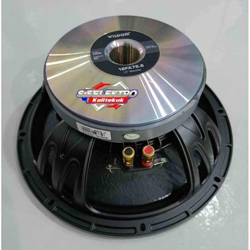 Jual speaker 12 inch wisdom 12fa75.5 wisdom 12fa755 | Shopee Indonesia