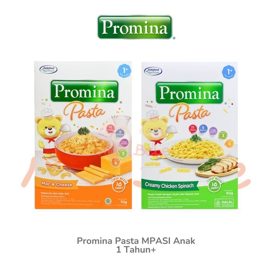 Jual Promina Pasta Box Mac Cheese Ayam Spinach 70 gram | Shopee Indonesia