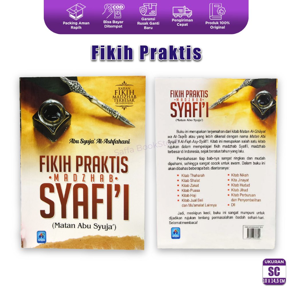 Jual Buku Fikih Praktis Madzhab Syafii, Buku Islam, Buku Fiqih,Islam ...