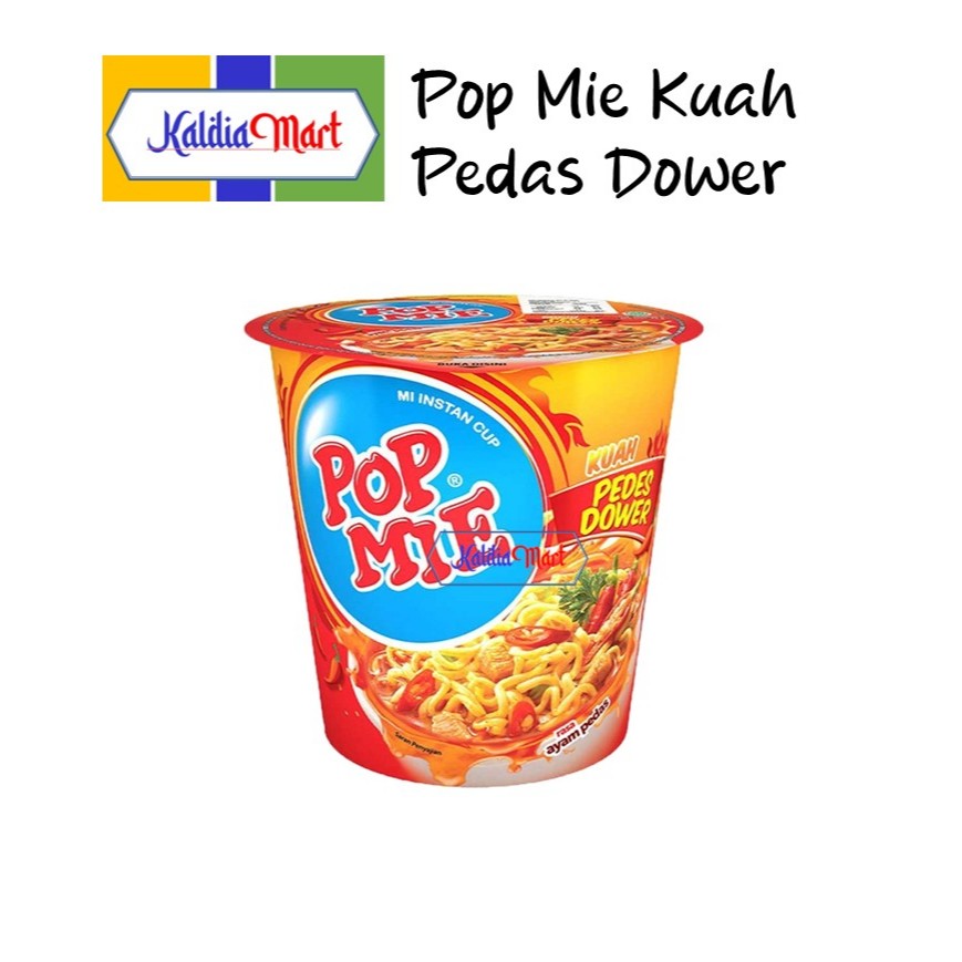 Jual Pop Mie Kuah Pedas Dower 75gr | Shopee Indonesia