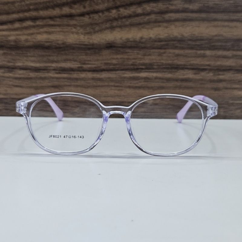 Jual frame kacamata pria wanita remaja size kecil bulat bahan plastik ...