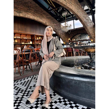 JOSI Rok Satin Silk Premium Satin Silk Skirt Rok Wanita Korean Skirt