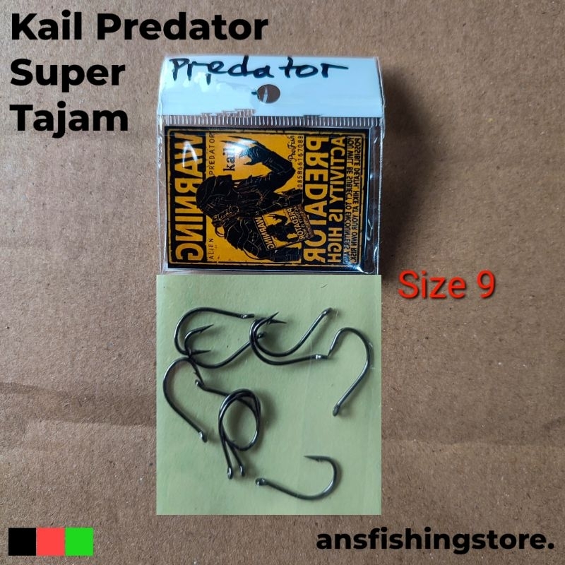 Jual Kail Predator Untuk Ikan Babon Super Tajam Isi 10 pcs | Shopee ...