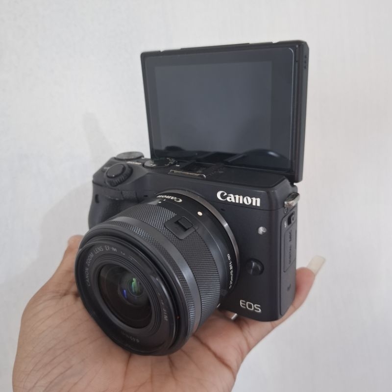 Jual Mirrorless Canon m3 siap pakai Shopee Indonesia