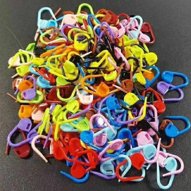 Jual Peniti Penanda Rajut Peniti Plastik Locking Stitch Marker | Shopee ...