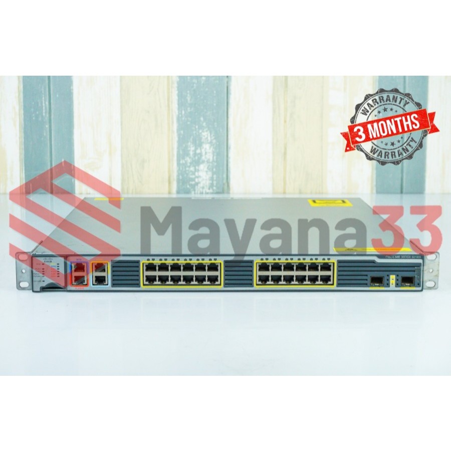 Jual Switch Cisco Catalyst 3650 ME-3600X-24TS-M 2 Port SFP Uplink 10GB ...