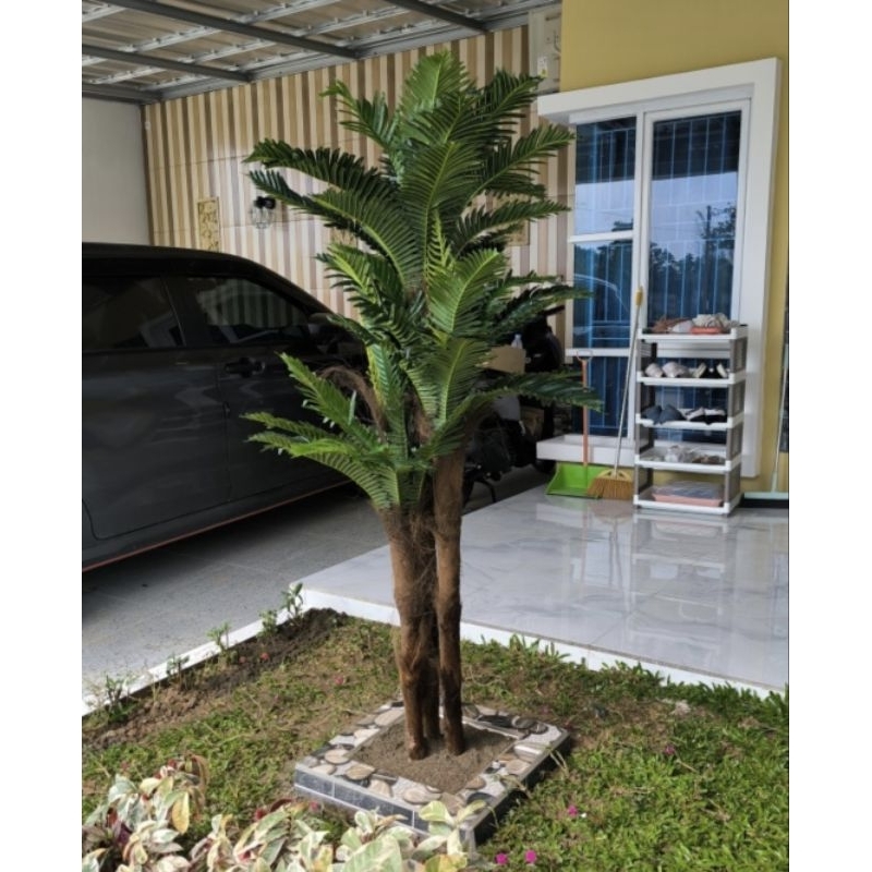 Jual JUMBO POHON PALEM 3IN1 RUMPUN HIASAN DEKORASI IDUL FITRI RAMADHAN ...