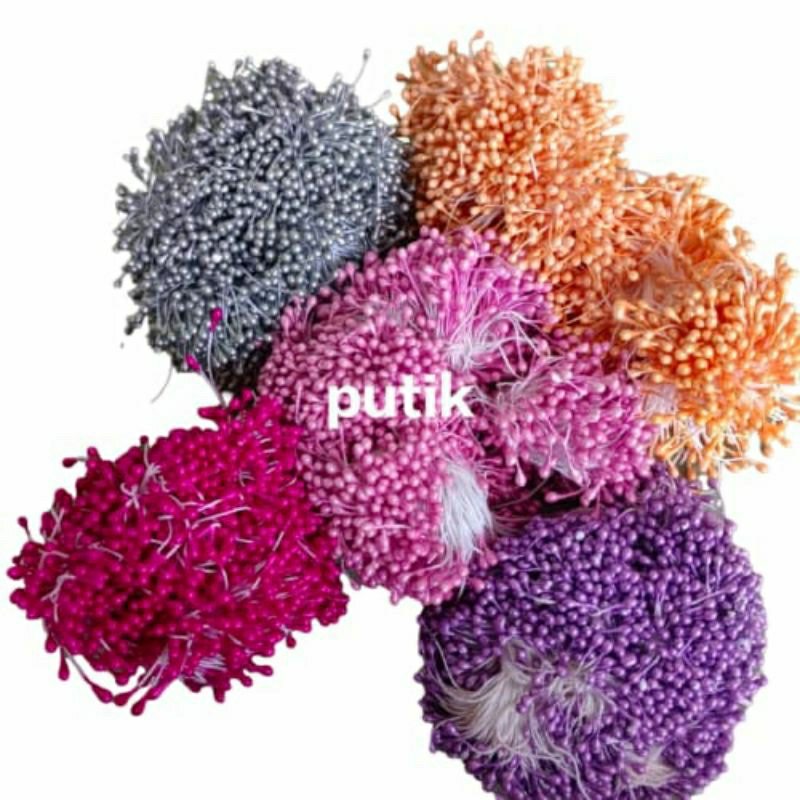 Jual putik bunga/putik/perlengkapan diy 25 pcs/ 50 pcs | Shopee Indonesia