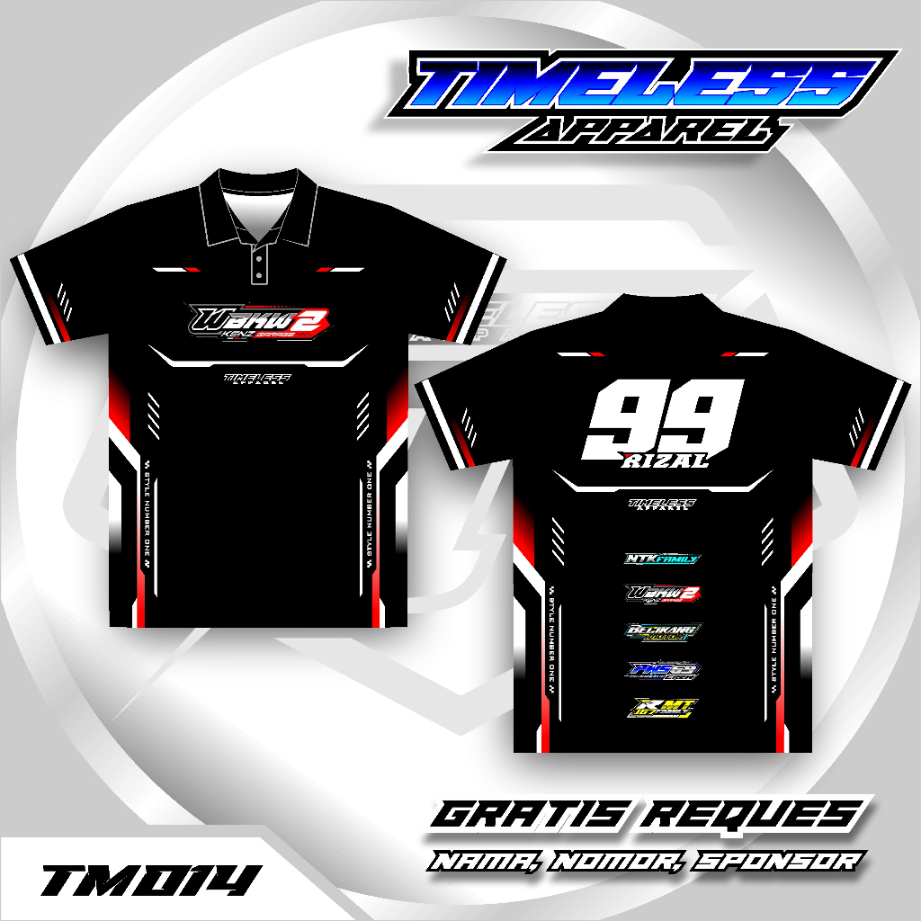 Jual Jersey Racing Custom Kaos Baju Jersey Racing full printing Bisa ...