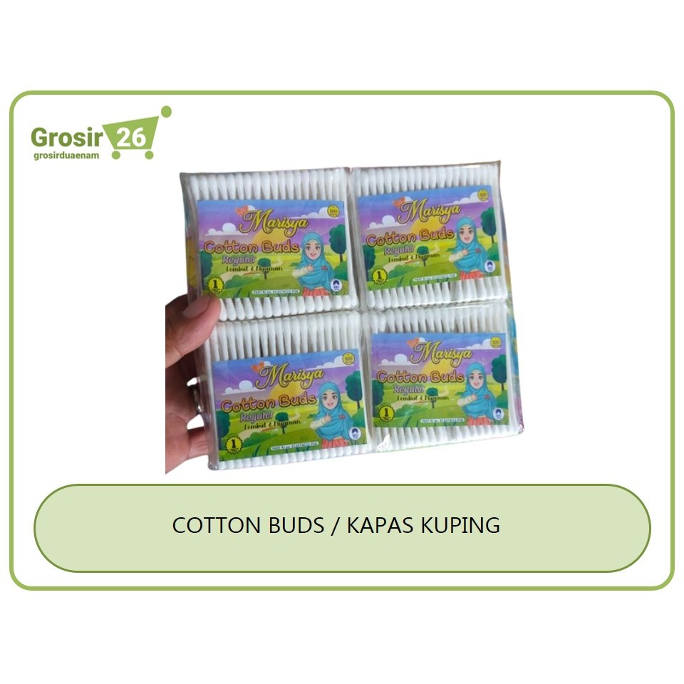 Jual (12 bks) cutton bud / cotton bud / kapas korek kuping telinga ...