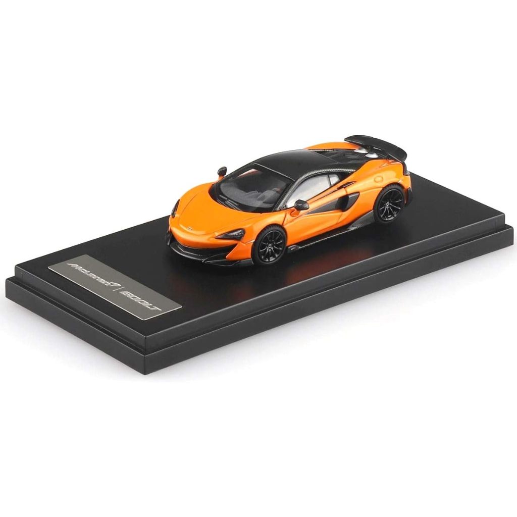 LCD 1:64 Orange Mclaren 600LT Racing Sports Model Diecast Metal Car Ne