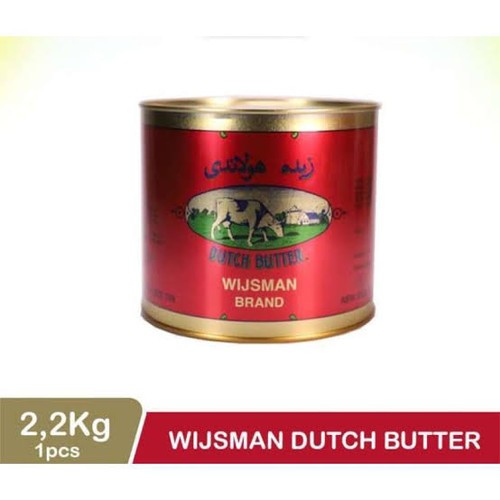 Jual Mentega Wisman Butter Wijsman 2kg ( Kaleng ) [ Original ] | Shopee ...