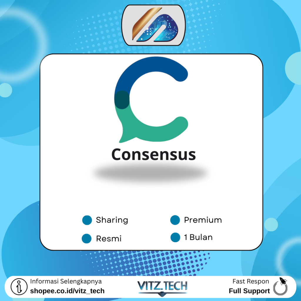 Jual Consensus Ai Premium | pencari akademis, yang didukung oleh AI ...