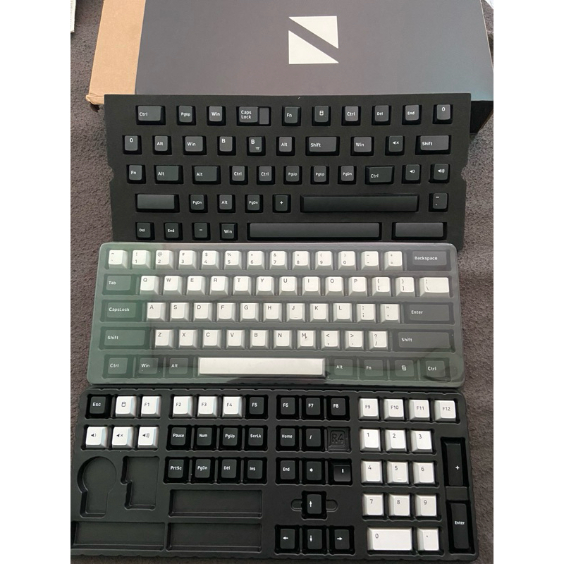 Jual Keycaps Noir Black And White 153 pcs Cherry Profile Pbt Doubleshot ...