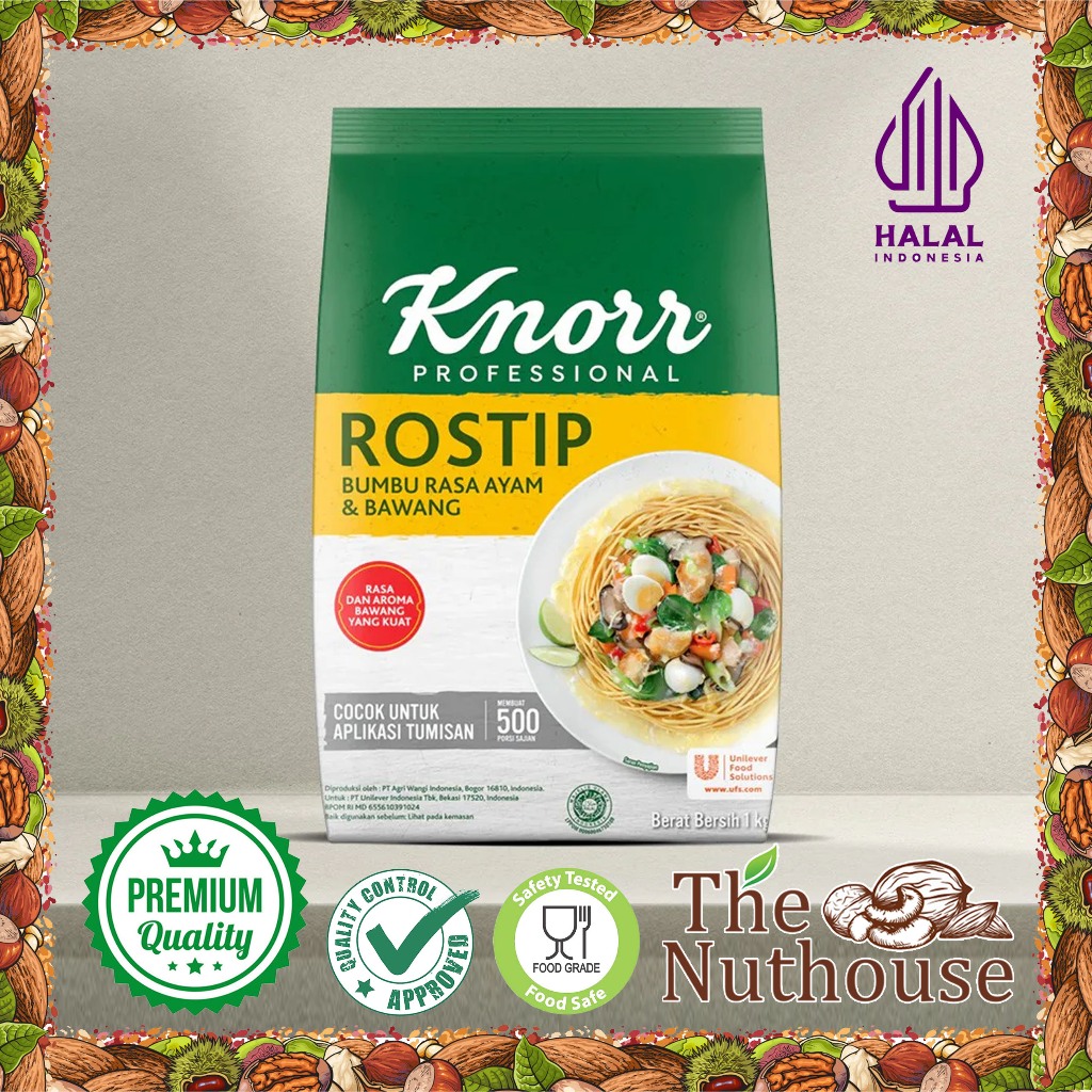 Jual KNORR ROSTIP / Bumbu Penyedap Rostip Rasa Ayam dan Bawang 1kg ...