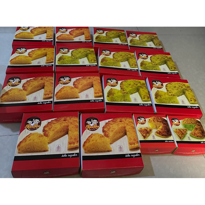 Jual 2 Box - Bika Ambon Rica Rico Reguler D18cm | Shopee Indonesia